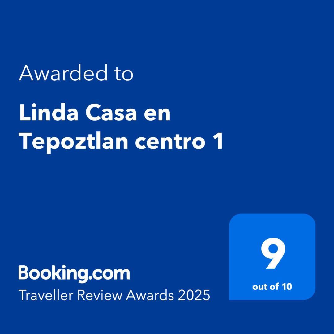 הוילה Linda Casa En Tepoztlan Centro 1 מראה חיצוני תמונה